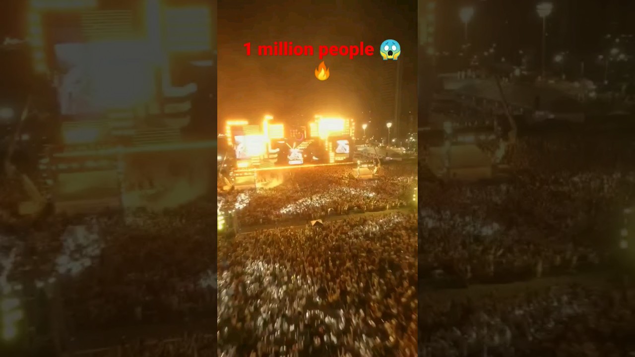 😱🔥 Over 1 million people music festival – Alok live concert 2023